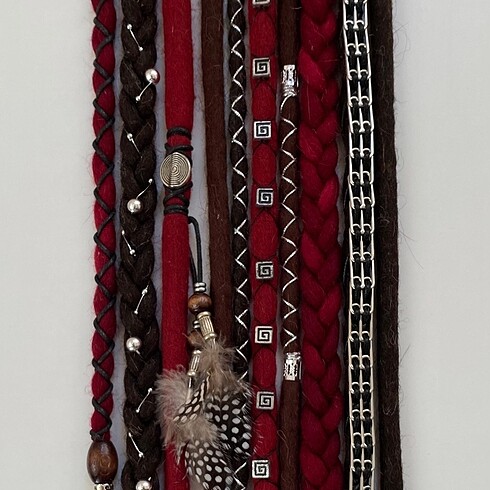 Tasarımcı Çıkartılabilir Keçe Rasta