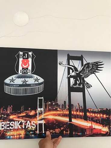 Diğer Işıklı Beşiktaş duvar tablosu