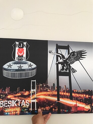  Beden Işıklı Beşiktaş duvar tablosu