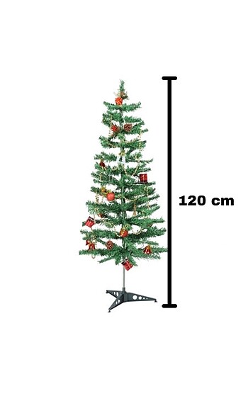 Snow Flakes 120 cm Yılbaşı Ağacı