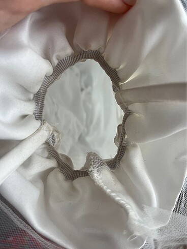 Oleg Cassini Saten Dantelli Gelin Kesesi Çantası - Görsel 3