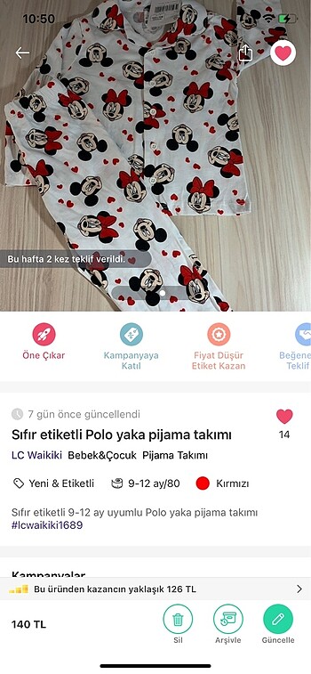 Pijama takımı