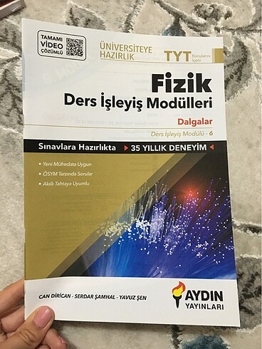 AYDIN YAYINLARI TYT FİZİK DALGALAR FASİKÜLÜ