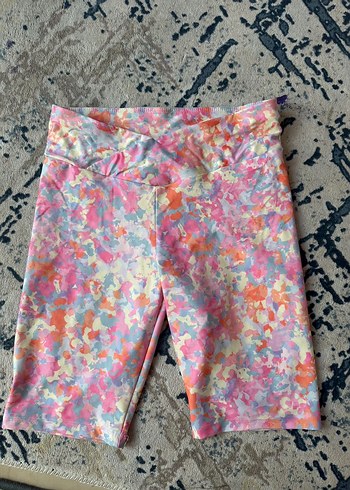 Kız Çocuk Pastel Renkli Tie-Dye Şort