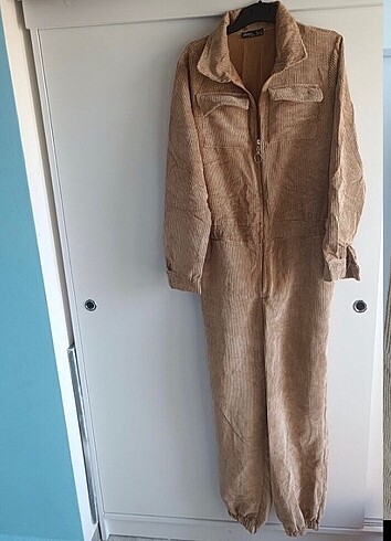 xl Beden Kadife tulum yumoş çok şık temiz