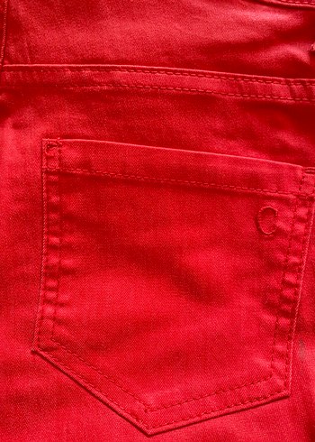 Caroll Kadın Kırmızı Pantolon - Görsel 7