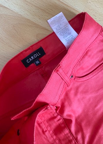 Caroll Kadın Kırmızı Pantolon - Görsel 3