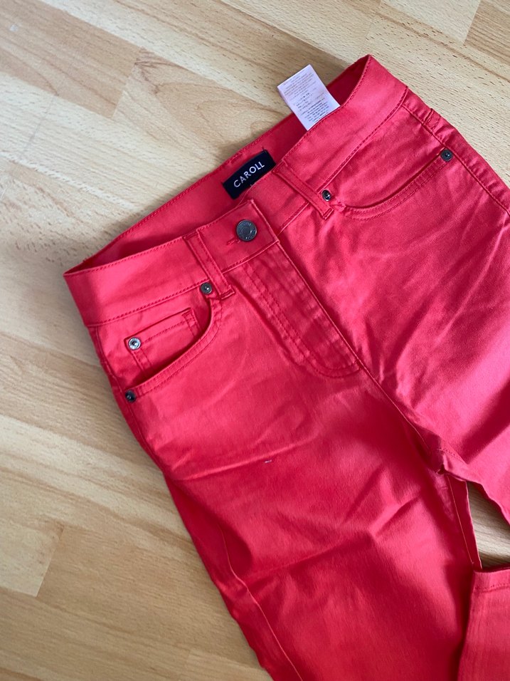 Caroll Kadın Kırmızı Pantolon - Görsel 2