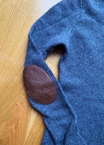 Massimo Dutti Gri Kadın Yün Boğazlı Kazak - Görsel 3