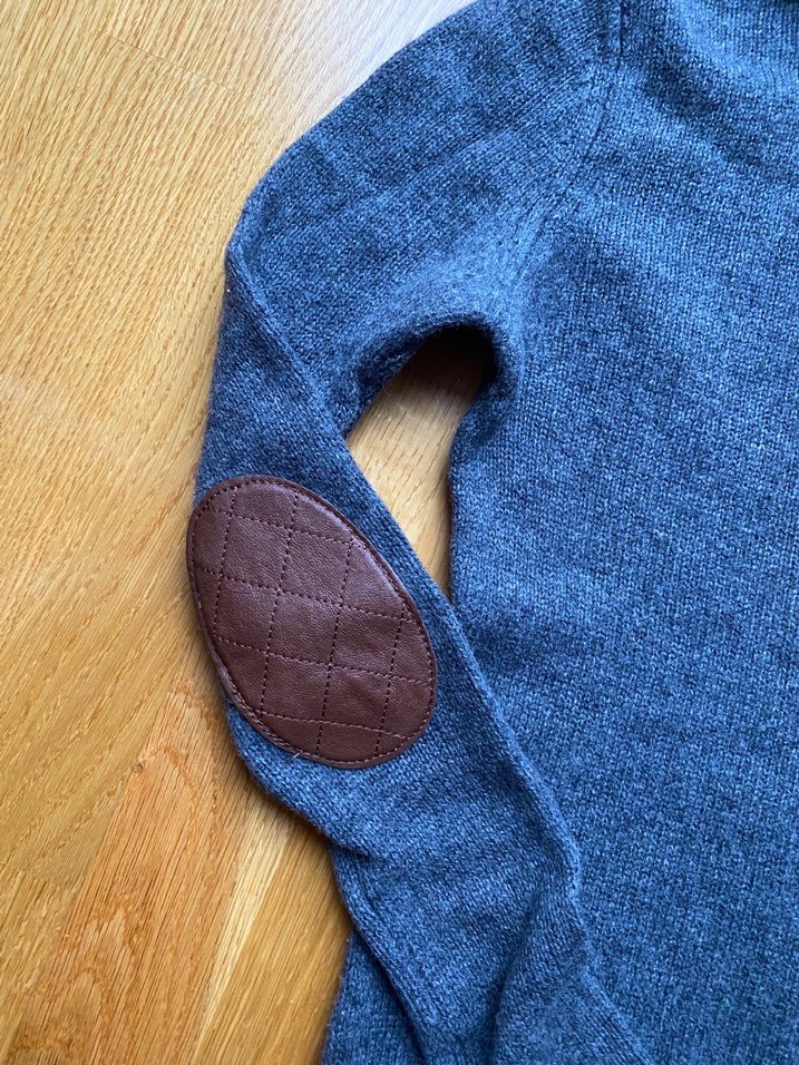 Massimo Dutti Gri Kadın Yün Boğazlı Kazak - Görsel 3