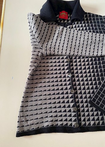 Kenzo Gri Örgü Hırka - Görsel 5