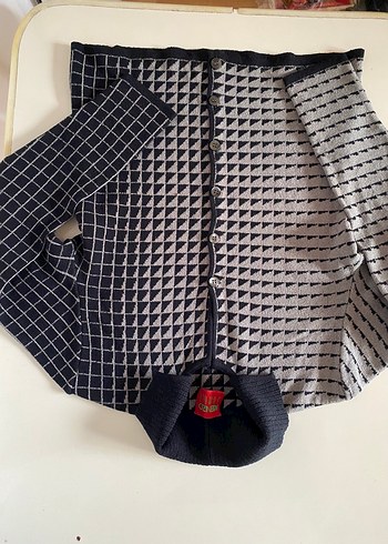 Kenzo Gri Örgü Hırka - Görsel 3