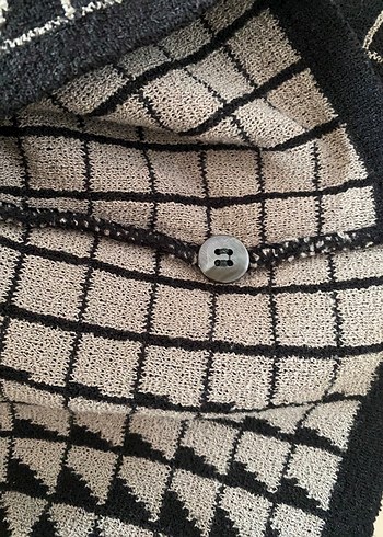 Kenzo Gri Örgü Hırka - Görsel 8