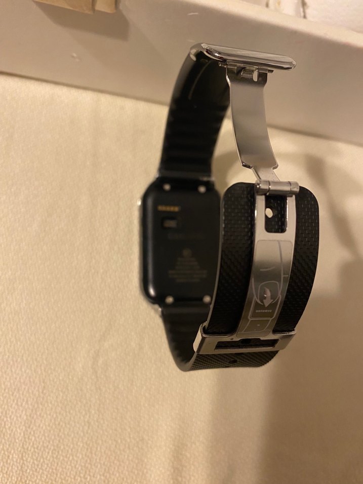 Siyah Kordonlu Akıllı Saat - Görsel 2