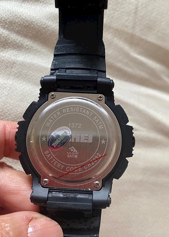 SKMEI Siyah Dijital Erkek Saat - Görsel 6