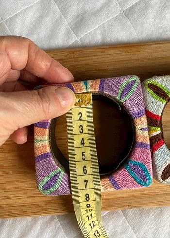 Renkli İşlemeli Bohem  Bileklik - Görsel 2