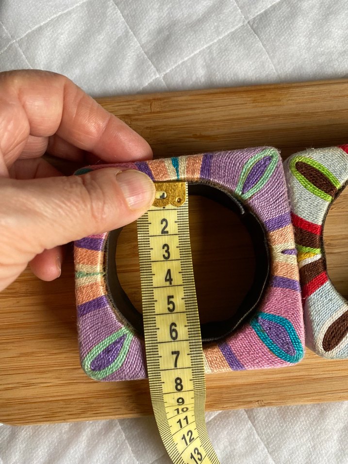 Renkli İşlemeli Bohem  Bileklik - Görsel 2