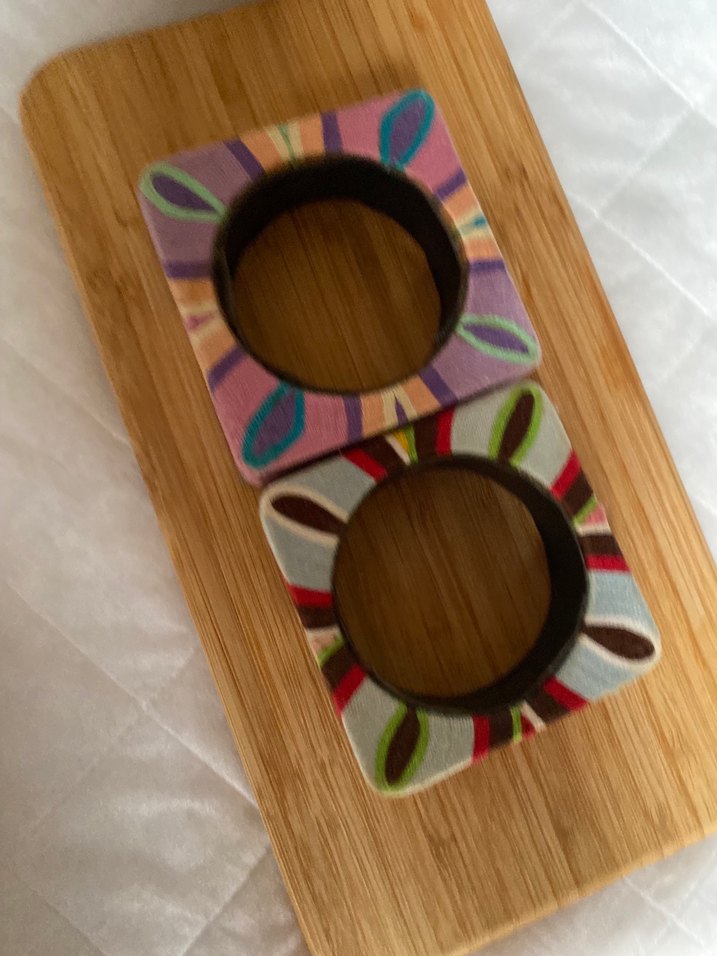 Renkli İşlemeli Bohem  Bileklik - Görsel 3