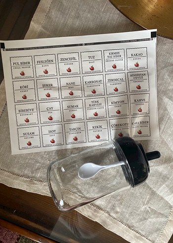 12 Parça Baharatlık set - Görsel 4