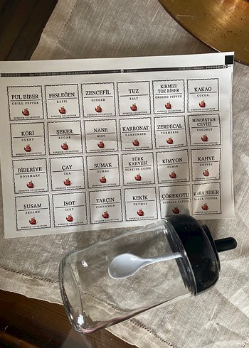 12 Parça Baharatlık set - Görsel 5