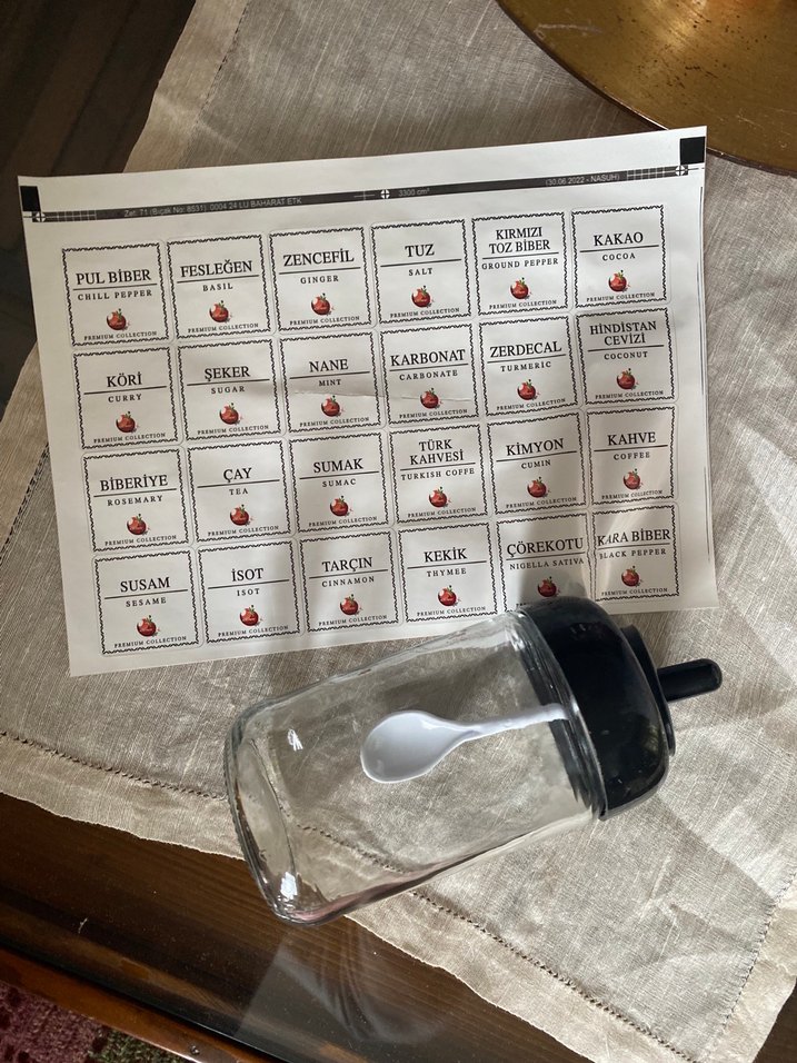 12 Parça Baharatlık set - Görsel 4