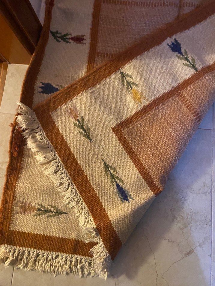 Bej Renkli Urfa ili Desensiz kilim - Görsel 3