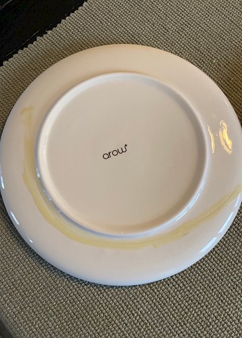 Beyaz zemine lacivert Çizgili Yemek takımı - Görsel 8