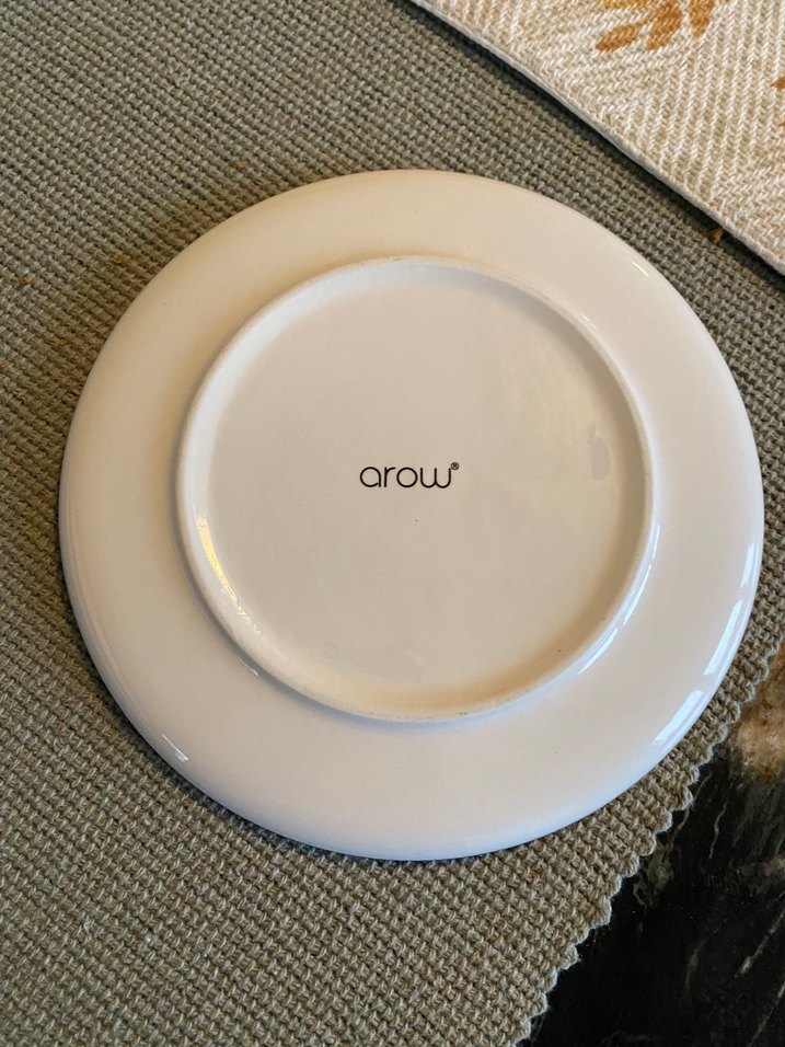 Beyaz zemine lacivert Çizgili Yemek takımı - Görsel 3