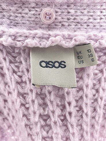 38 Beden pembe Renk Asos Hırka %70 İndirimli.