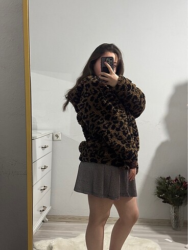 Leopar ceket