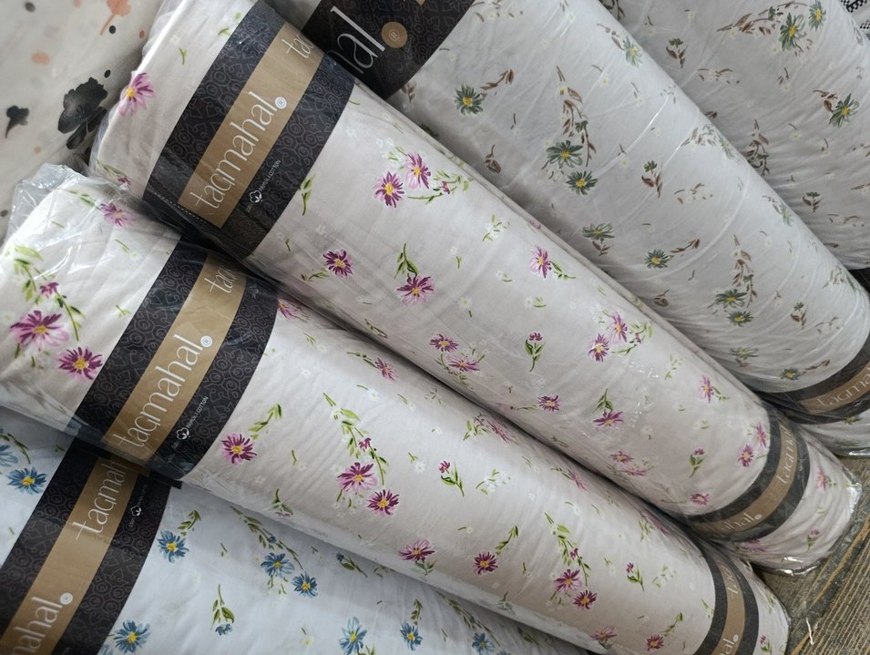 Mavi Çiçek Desenli Gri Yastık - Görsel 5