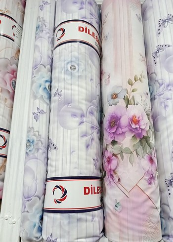 Nakışlı Pembe Pastel Yatak Örtüsü - Görsel 5