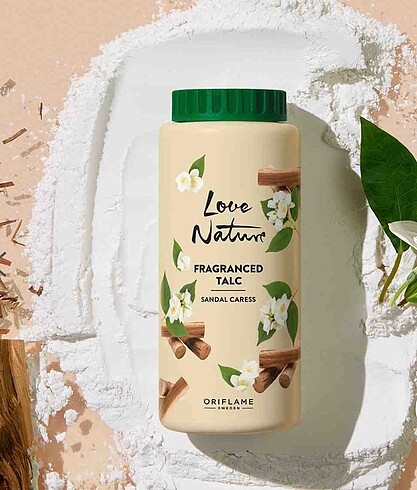 Love Nature Sandal Caress Vücut Pudrası