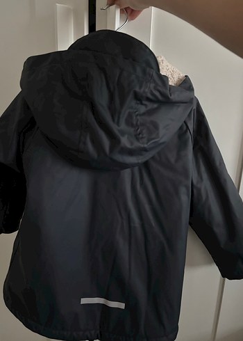 Sokak Stili Gri Kürklü Erkek Çocuk Mont - Görsel 4