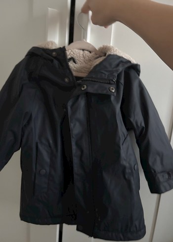 Sokak Stili Gri Kürklü Erkek Çocuk Mont - Görsel 3