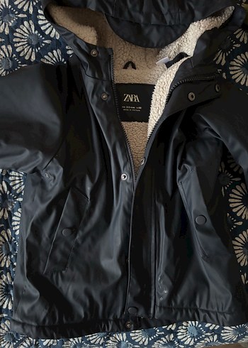 Sokak Stili Gri Kürklü Erkek Çocuk Mont - Görsel 8