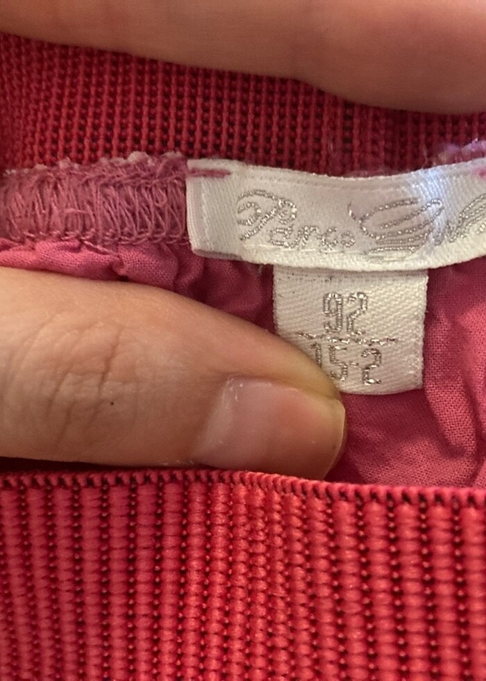 Panço beli lastikli pullu etek - Görsel 3