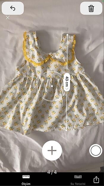 24-36 Ay Beden beyaz Renk Little Honey Bunnies elbise