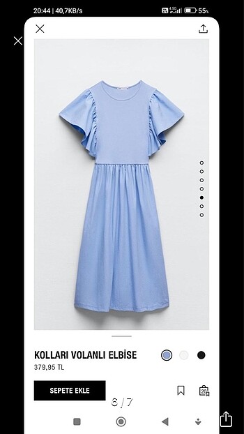 Zara günlük elbise - Görsel 6