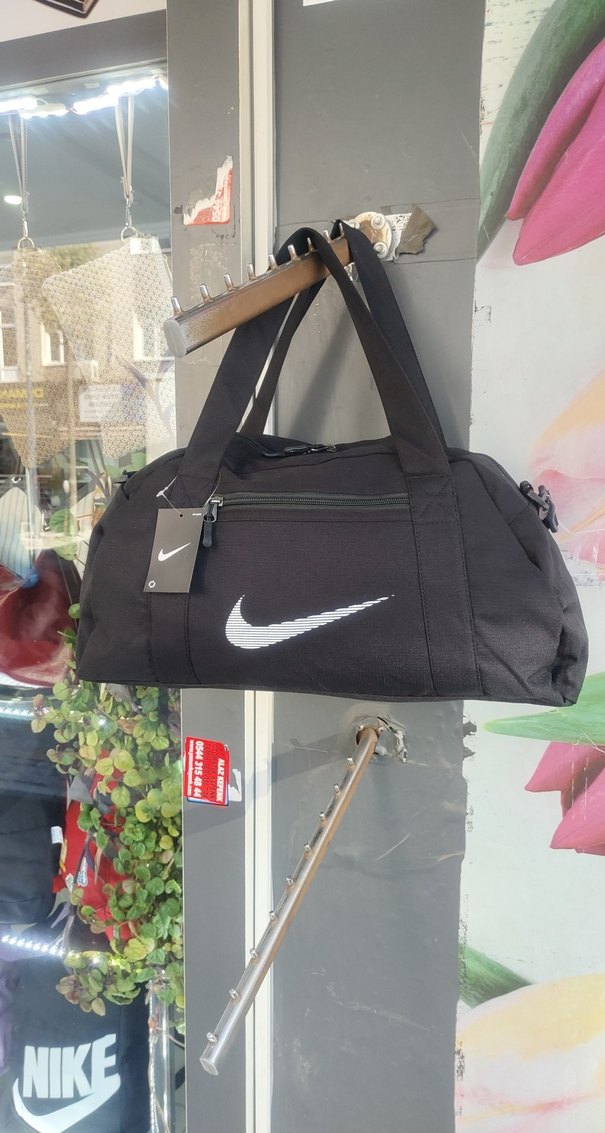Nike Siyah Baskılı Erkek Spor Çantası - Görsel 5