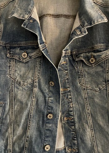 Mavi Jeans Erkek Mavi Denim Düğmeli Ceket