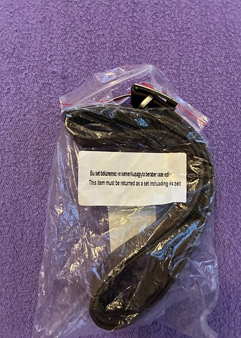 Yüksek bel baggy jean - Görsel 7