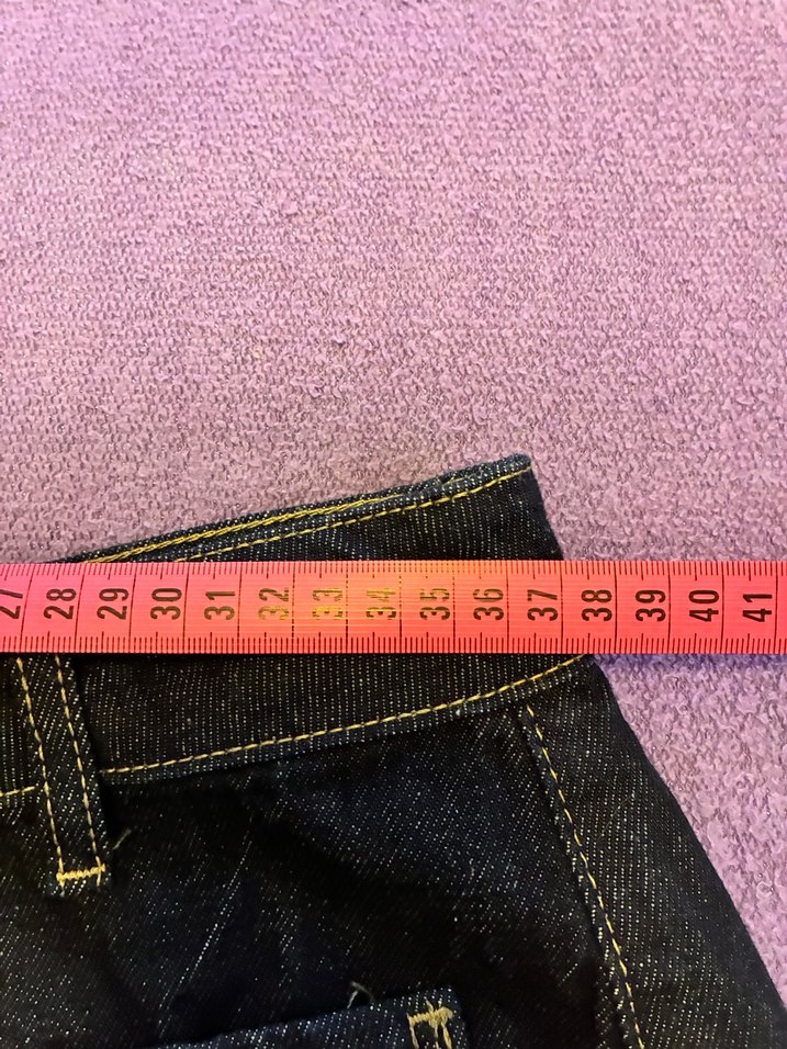 Yüksek bel baggy jean - Görsel 5