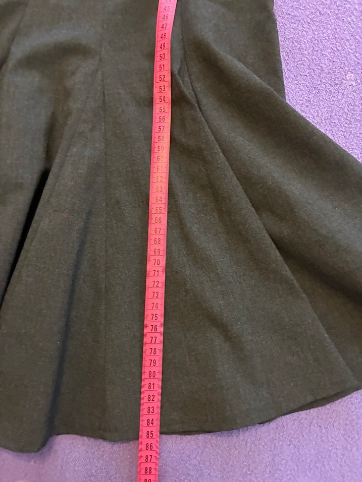 Gri Renk Pilili Kolsuz Mini Elbise - Görsel 4