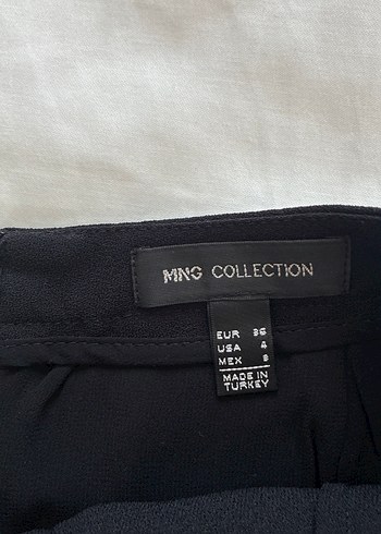 Siyah Drapeli Midi Mini Etek - Görsel 5