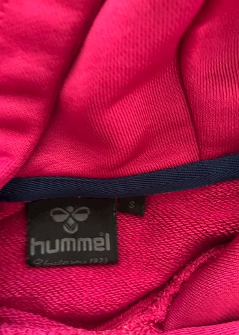 Kadın Vişne Rengi Kapüşonlu Hummel Sweatshirt - Görsel 4