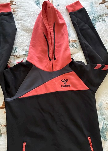 Siyah Kapüşonlu Sweatshirt - Görsel 2