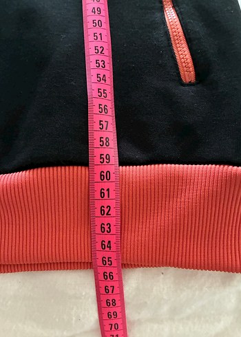 Siyah Kapüşonlu Sweatshirt - Görsel 7