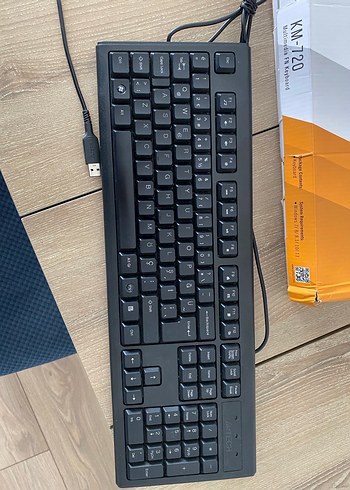 A4TECH KM-720 Q Siyah USB Klavye - Görsel 3