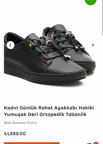 Kadın Siyah Hakiki Deri Günlük Spor Ayakkabı